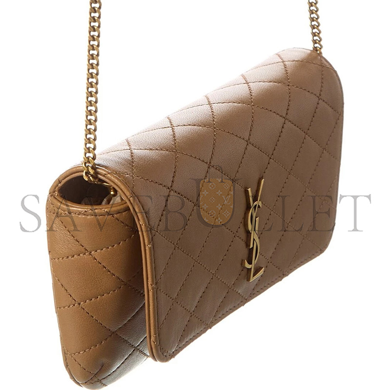 YSL GABY PHONE CASE IN LAMBSKIN 742579  (19*10*4.5cm)